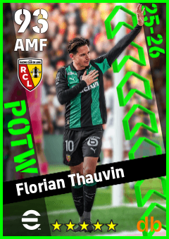 Florian Thauvin — AMF, OVR 93, MAX 93