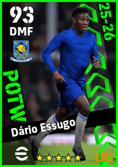 Dário Essugo — DMF, OVR 93, MAX 93