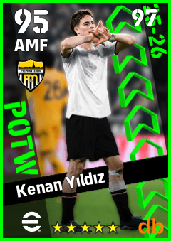 Kenan Yıldız — AMF, OVR 95, MAX 97