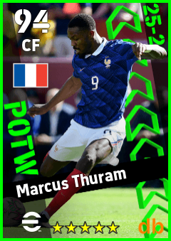 Marcus Thuram eFootball player card