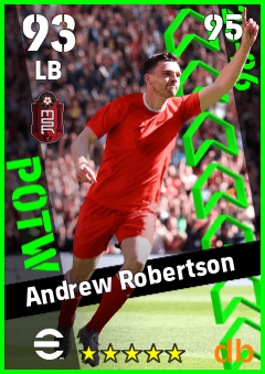 Andrew Robertson — LB, OVR 93, MAX 95