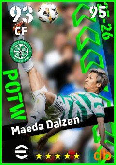 Maeda Daizen — CF, OVR 93, MAX 95