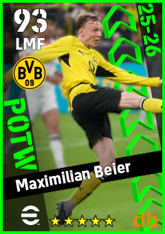 Maximilian Beier — LMF, OVR 93, MAX 93
