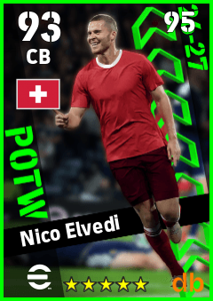 Nico Elvedi — CB, OVR 93, MAX 95