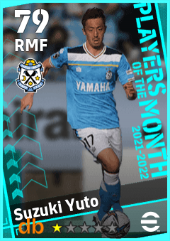 Suzuki Yuto — RMF, OVR 79, MAX 79