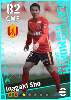 Inagaki Sho — CMF, OVR 82, MAX 82