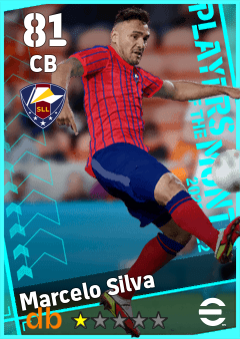 Marcelo Silva — CB, OVR 81, MAX 81