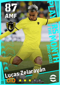 Lucas Zelarayán eFootball player card