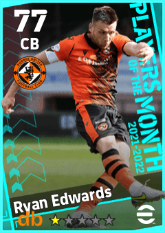 Ryan Edwards — CB, OVR 77, MAX 77