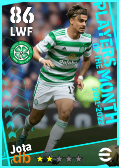 Jota — LWF, OVR 86, MAX 86
