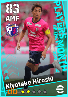 Kiyotake Hiroshi — AMF, OVR 83, MAX 83