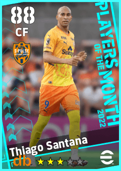 Thiago Santana — CF, OVR 88, MAX 88