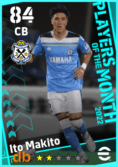 Ito Makito — CB, OVR 84, MAX 84