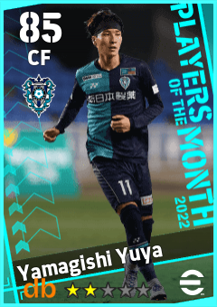 Yamagishi Yuya — CF, OVR 85, MAX 85
