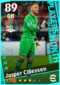 Jasper Cillessen — GK, OVR 89, MAX 89
