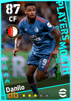 Danilo eFootball player card