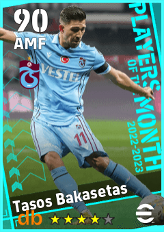 Tasos Bakasetas — AMF, OVR 90, MAX 90