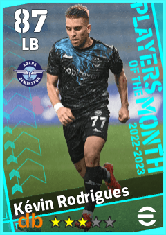 Kévin Rodrigues — LB, OVR 87, MAX 87