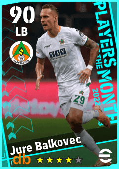 Jure Balkovec — LB, OVR 90, MAX 90