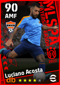 Luciano Acosta — AMF, OVR 90, MAX 90