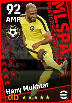 Hany Mukhtar — AMF, OVR 92, MAX 92