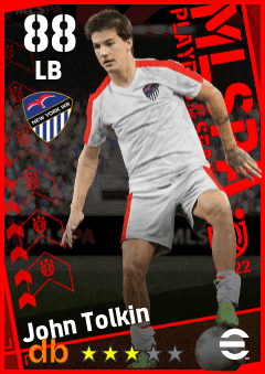 John Tolkin — LB, OVR 88, MAX 88