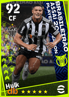 Hulk — CF, OVR 92, MAX 92