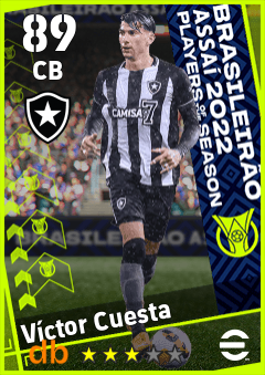 Víctor Cuesta — CB, OVR 89, MAX 89