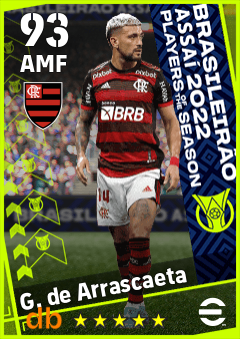 G. de Arrascaeta — AMF, OVR 93, MAX 93