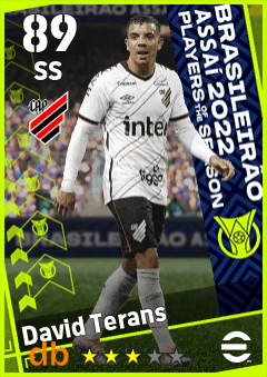 David Terans — SS, OVR 89, MAX 89