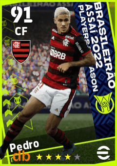 Pedro eFootball player card