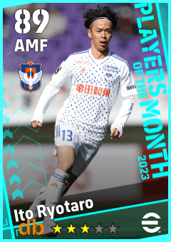 Ito Ryotaro — AMF, OVR 89, MAX 89