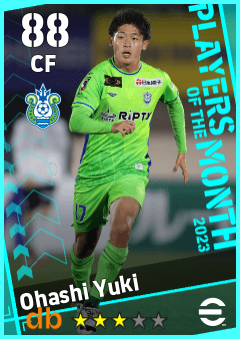Ohashi Yuki eFootball player card
