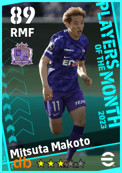 Mitsuta Makoto eFootball player card