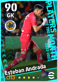 Esteban Andrada — GK, OVR 90, MAX 90