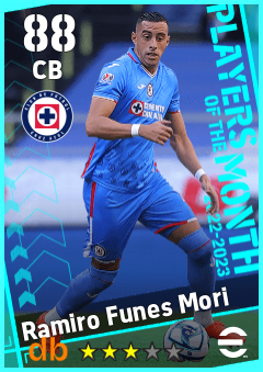 Ramiro Funes Mori — CB, OVR 88, MAX 88