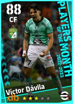 Víctor Dávila — CF, OVR 88, MAX 88