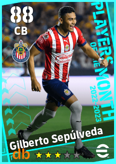 Gilberto Sepúlveda — CB, OVR 88, MAX 88