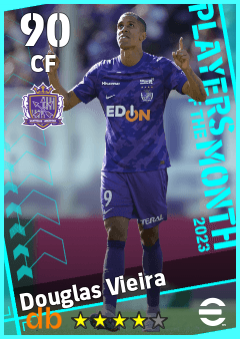 Douglas Vieira — CF, OVR 90, MAX 90