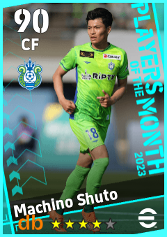 Machino Shuto — CF, OVR 90, MAX 90
