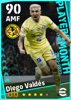 Diego Valdés eFootball player card
