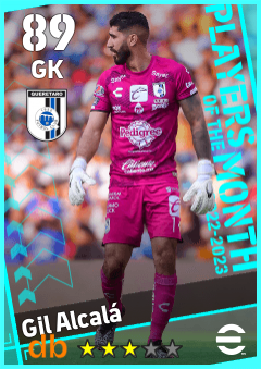 Gil Alcalá — GK, OVR 89, MAX 89