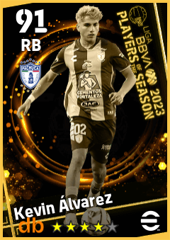 Kevin Álvarez — RB, OVR 91, MAX 91