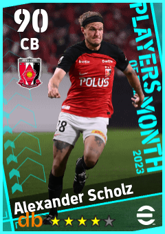 Alexander Scholz — CB, OVR 90, MAX 90