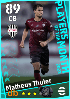 Matheus Thuler — CB, OVR 89, MAX 89