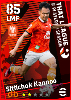 Sittichok Kannoo — LMF, OVR 85, MAX 85