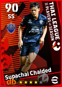 Supachai Chaided — SS, OVR 90, MAX 90