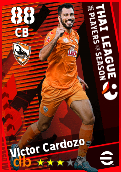Victor Cardozo — CB, OVR 88, MAX 88