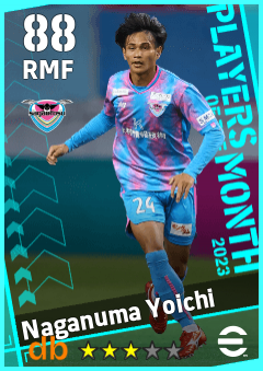 Naganuma Yoichi — RMF, OVR 88, MAX 88
