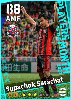 Supachok Sarachat — AMF, OVR 88, MAX 88